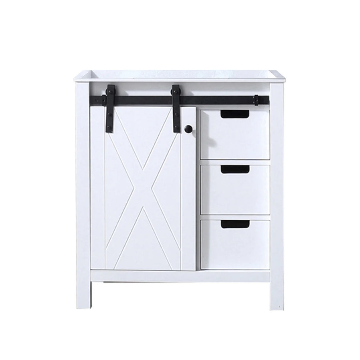 Marsyas 30" White Vanity Cabinet Only