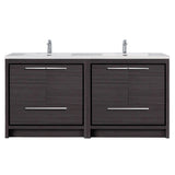 Ashdale Freestanding Bathroom Vanity With Sink, Soft Closing Doors & Drawer - BUILDMYPLACE