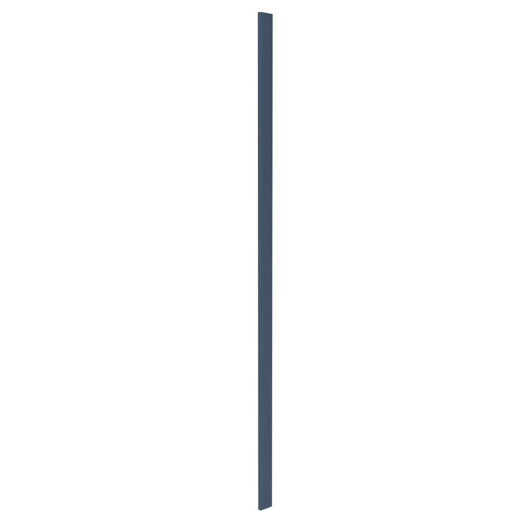 Tall Filler - 3W x 96H x 3/4D - Blue Shaker Cabinet