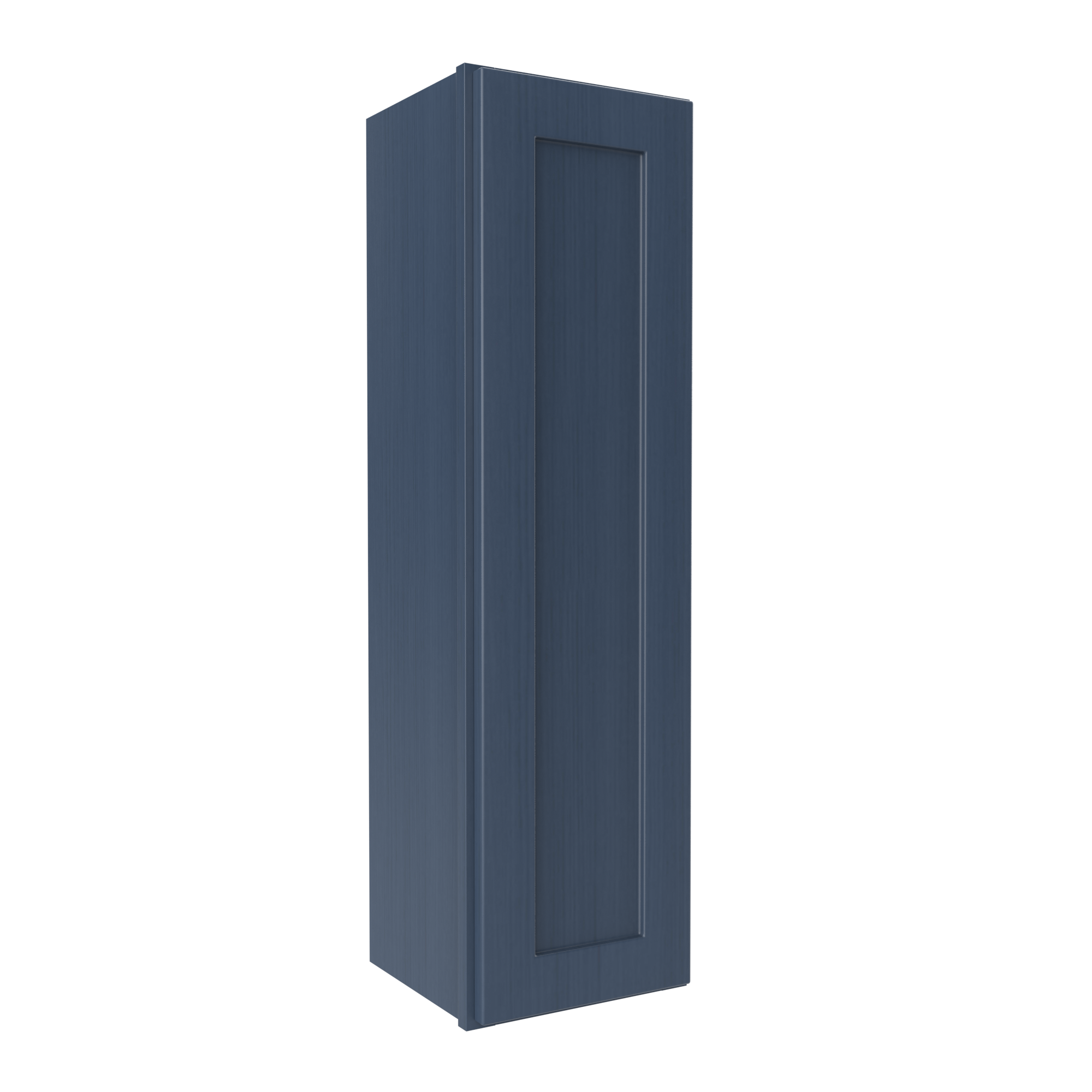 42 inch Wall Cabinet - 12W x 42H x 12D - Blue Shaker Cabinet - RTA