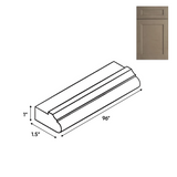 RTA - Newport Millstone - Light Rail Molding - 96"W x 0.75"H x 1.5"D