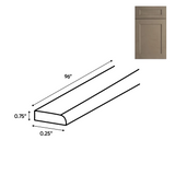 RTA - Newport Millstone - Scribe Molding - 96"W x 0.75"H x 0.25"D