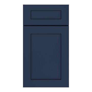 RTA - Navy Shaker - Vanity Cabinets with 2 Door 2 Drawer Right - 36