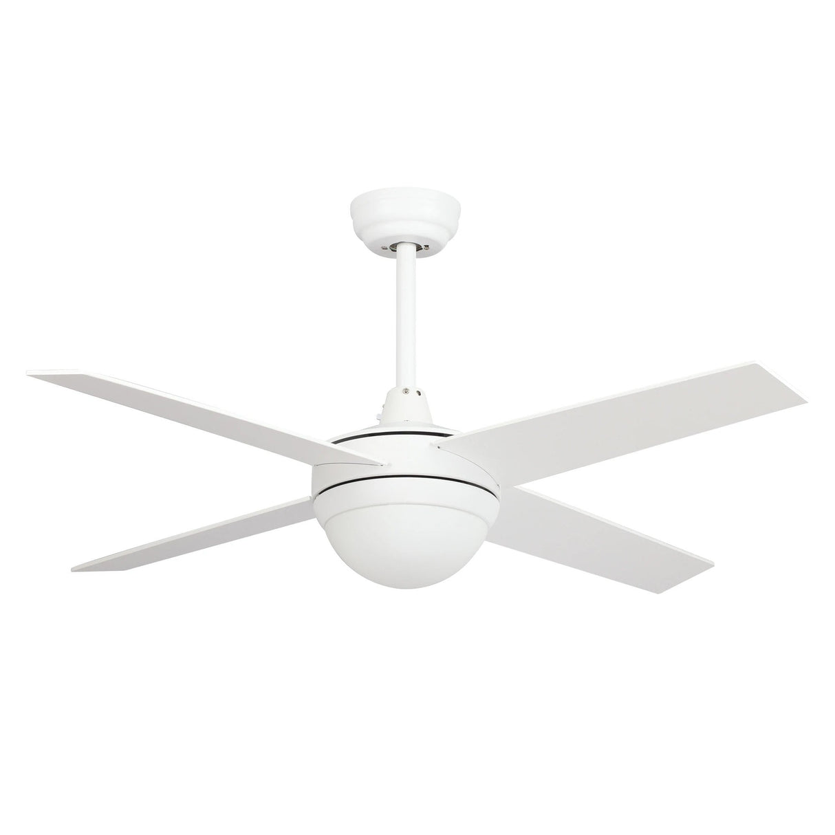 Nova 48" In. 4 Blade Smart Ceiling Fan with LED Light Kit Works with Wall control, Wi-Fi apps and Voice control via Google Assistant/Alexa/Siri