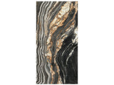 63 x 126 in Oro Noir Block 25 Bookmatch Cut Honed Rectified Sintered Slab 6 mm