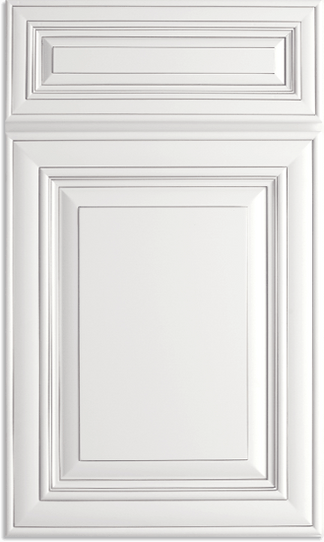 RTA - Single Glass Door Wall Cabinets - 12 in H x 12 in W x 24 in D - AO