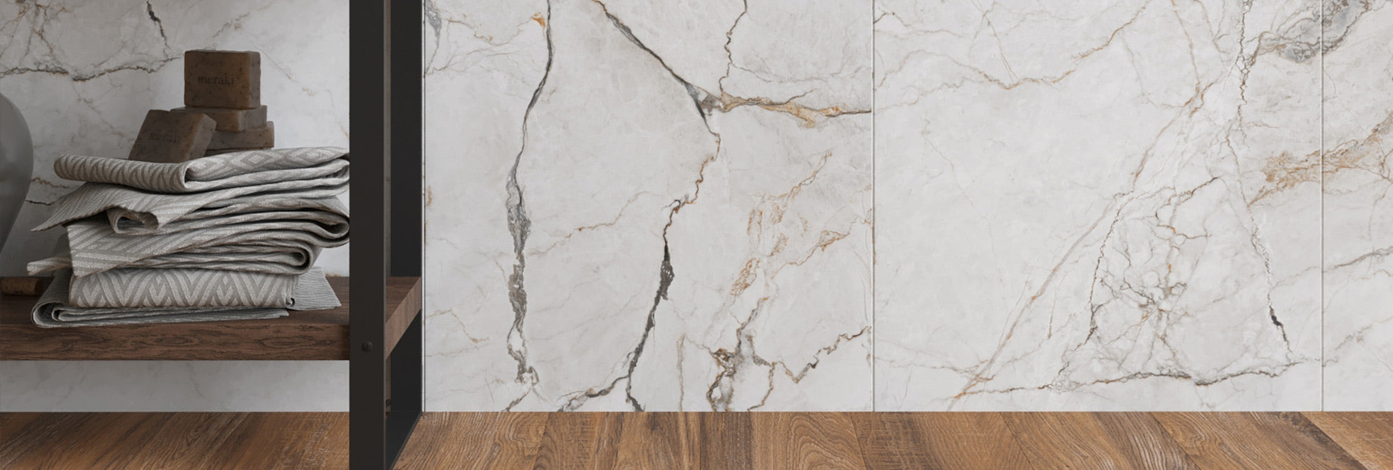 24 In. X 48 In. Orlando White  Polished - Porcelain - Wall & Floor Tile (15.50 Sqft/Case)