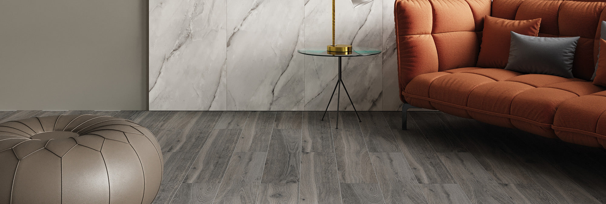 8 In. X 48 In. Softwood Ash Grey Textured Wood - Porcelain - Wall & Floor Tile (18.08 Sqft/Case)