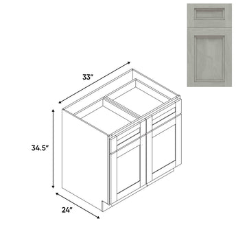 RTA - Havana Plata - Base Cabinet with 2 Door 2 Drawer 1 Shelf - 33