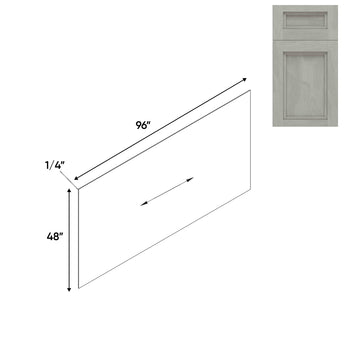 RTA - Havana Plata - 96"W x 48"H - Base Panel Skin Single Side Finished - 96"W x 48"H - HAP-BP4896