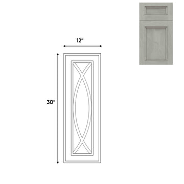 RTA - Havana Plata - 12"W x 30"H - Wall Decoration Glass Door