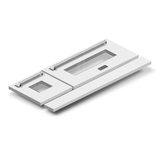 ZLINE 48 in. White Matte Range Doors for RA and RG Models (RA-DR-WM-48)