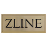 ZLINE Autograph Edition Badge Sample in Champagne Bronze (RAZ-BADGE-CB)