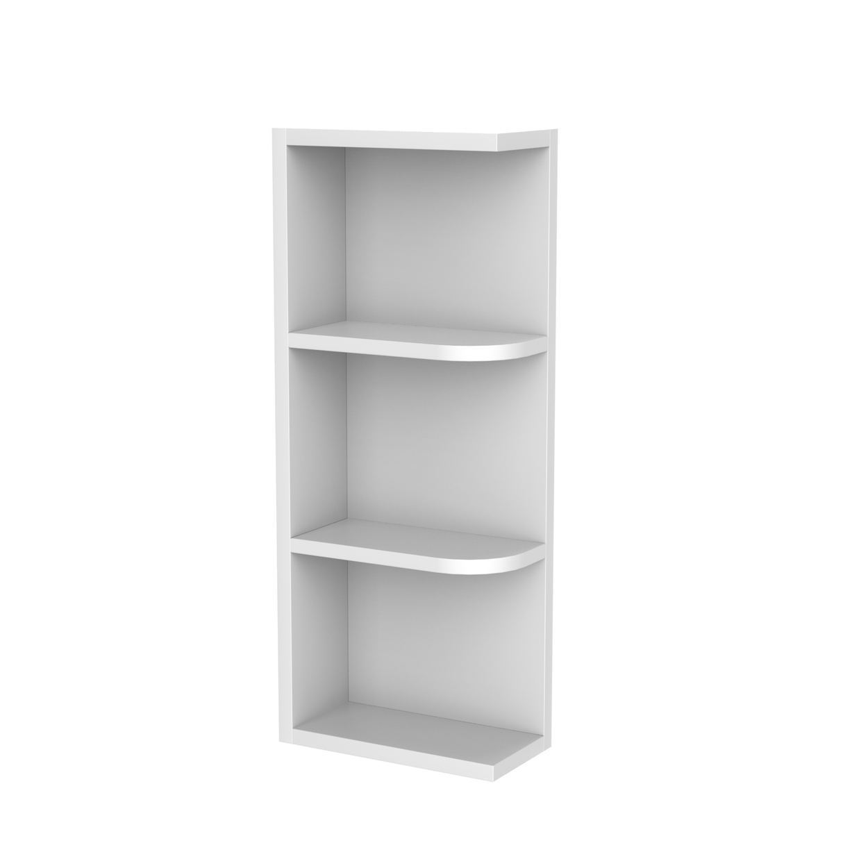 RTA - Richmond White - Knick Knack Wall Shelf | 6"W x 30"H x 12"D