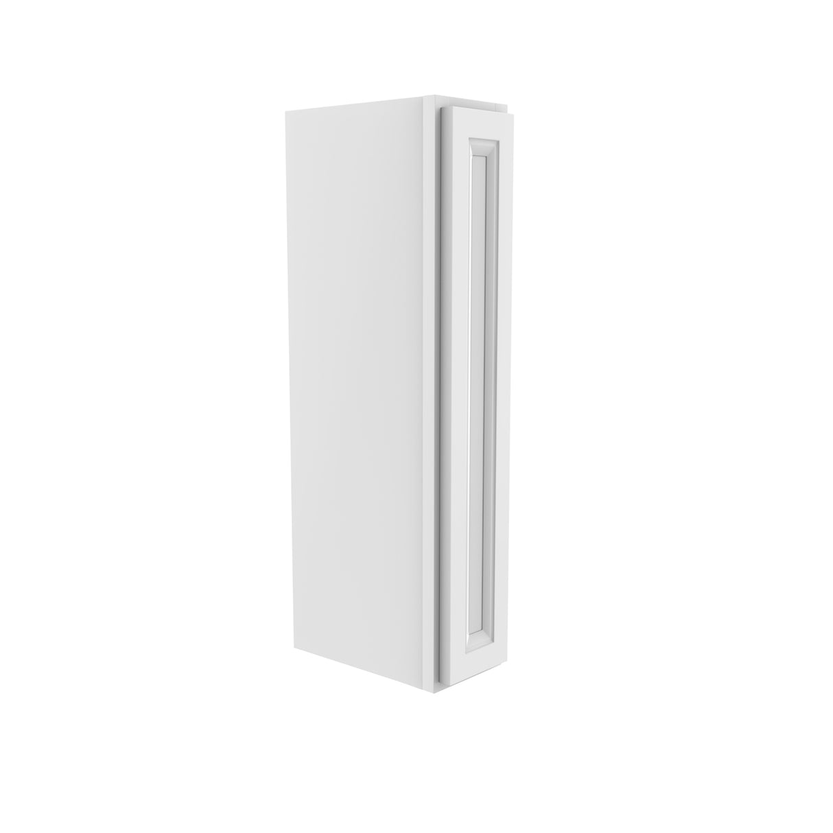 Richmond White 6"W x 36"H x 12"D Wall Spice Cabinet