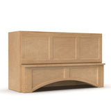 Liberty Shaker Karamel - 54 Inch Arched Hoods Accessories - 54" Width x 30" Height x 21" Depth