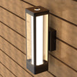 black-aluminum-led-outdoor-wall-cylinder-light