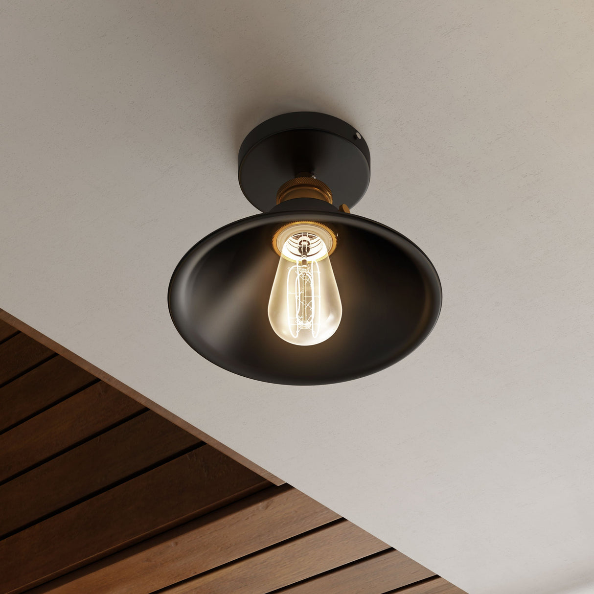 1-light-trumpet-semi-flush-mount-ceiling-light