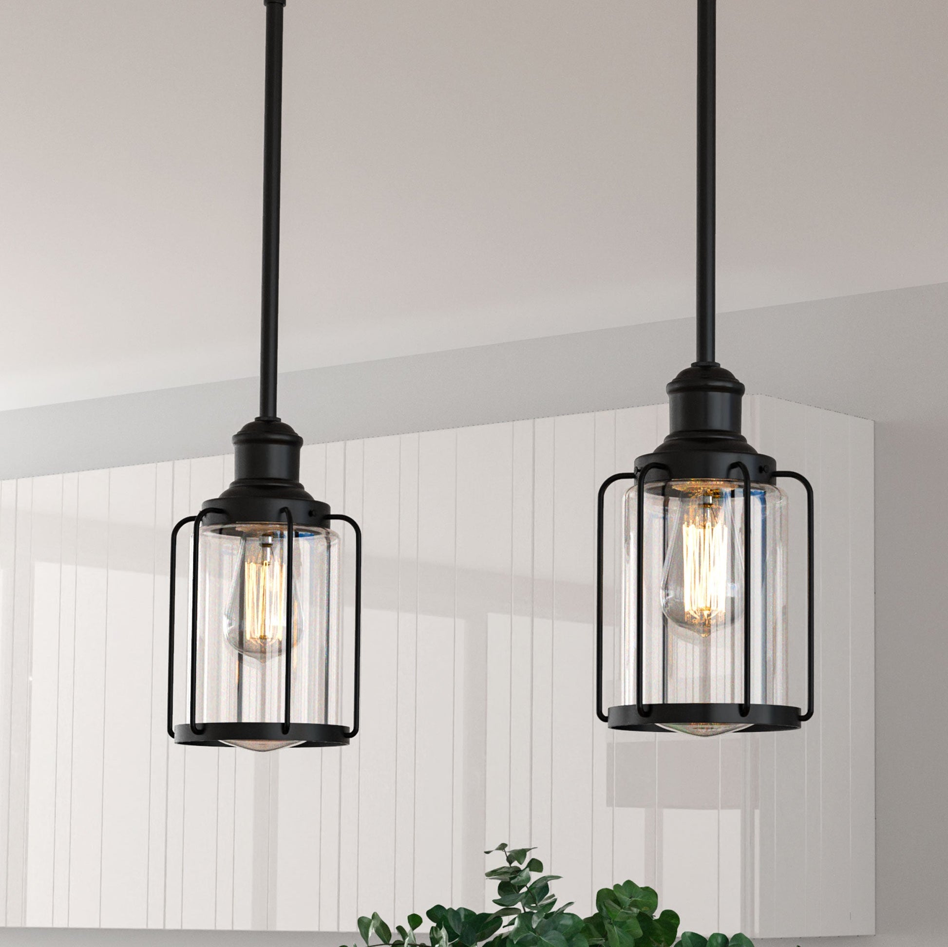 1-light-black-ceiling-cage-pendant