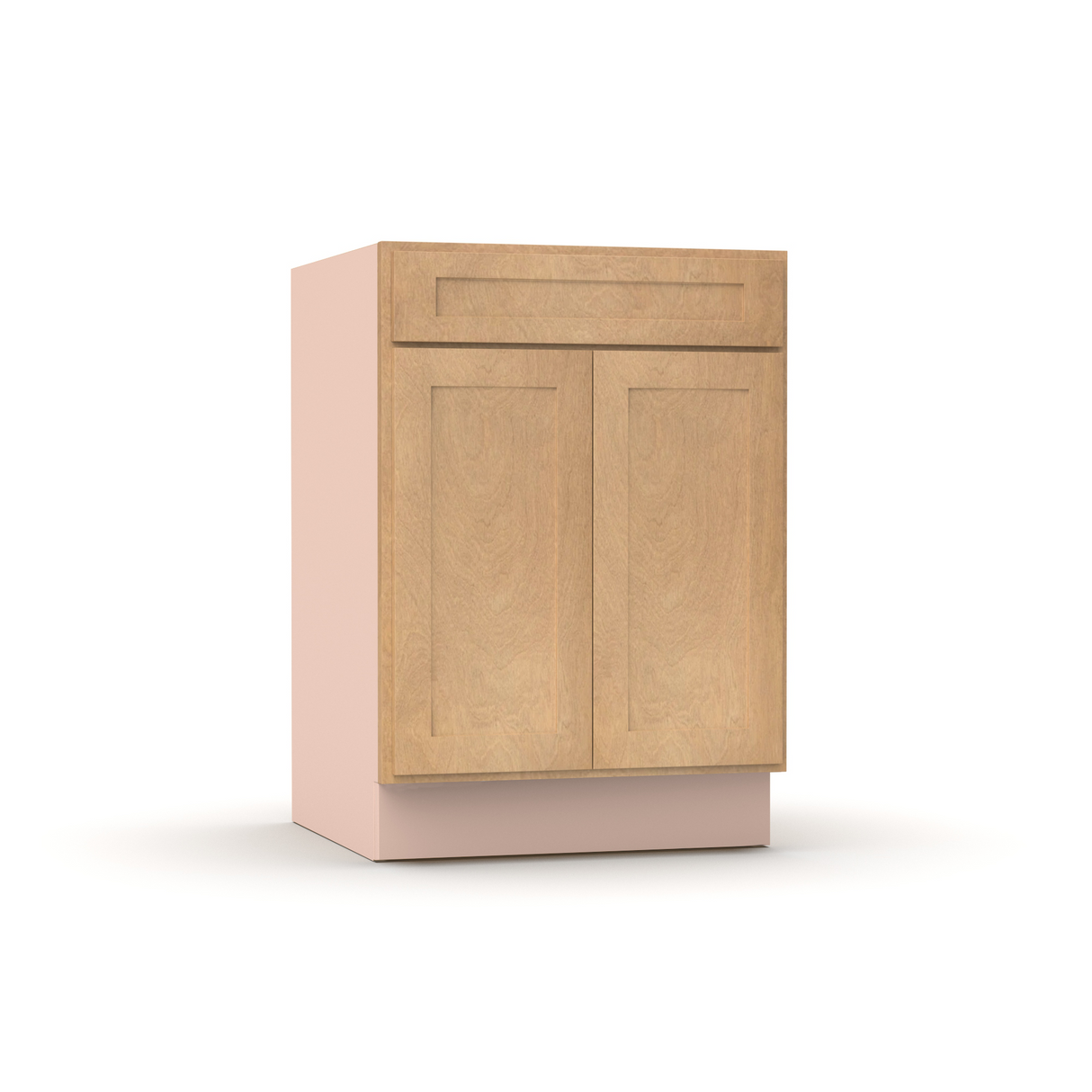 Liberty Shaker Karamel - 24 Inch Sink Base Cabinet - 24" Width x 34.5" Height x 24" Depth