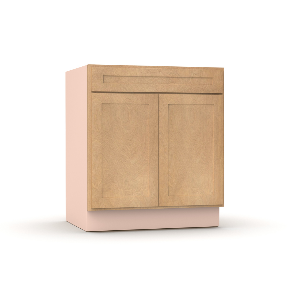Liberty Shaker Karamel - 30 Inch Sink Base Cabinet - 30