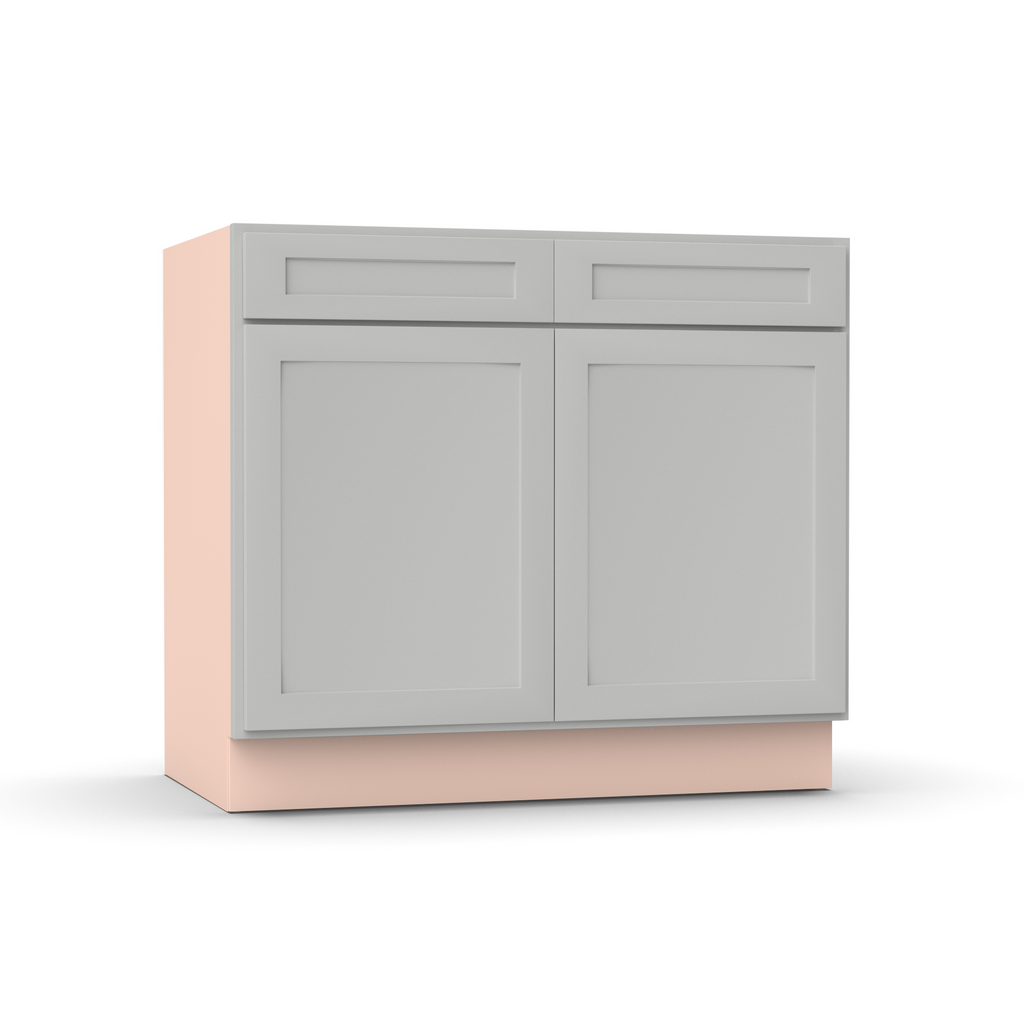 Liberty Shaker Ashen - 39 Inch Sink Base Cabinet - 39