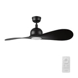 MAKO 52 In 2 Blade Smart Ceiling Fan With Integrated LED Lights With Google Home