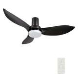 RYNA 36 In 3 Blade Smart Ceiling Fan With Integrated LED Lights With Google Home