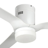 SPEZIA 48 In 3 Blade Smart Ceiling Fan With Integrated LED Lights With Google Home