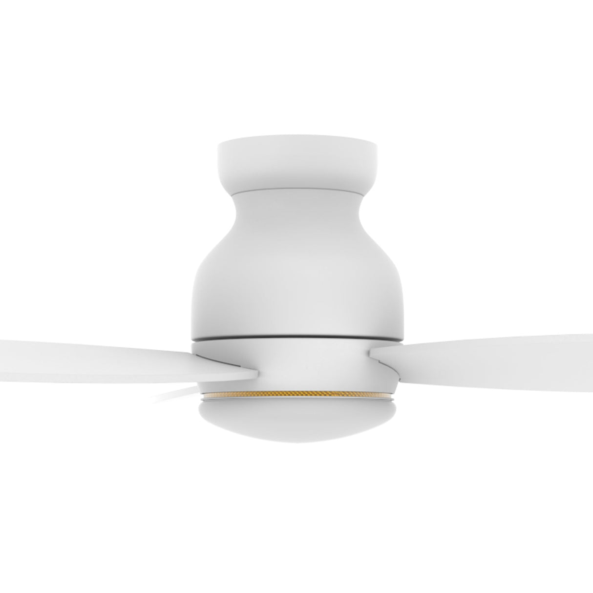 TRENTO 48 In 3 Blade Smart Ceiling Fan With Integrated LED Lights With Google Home