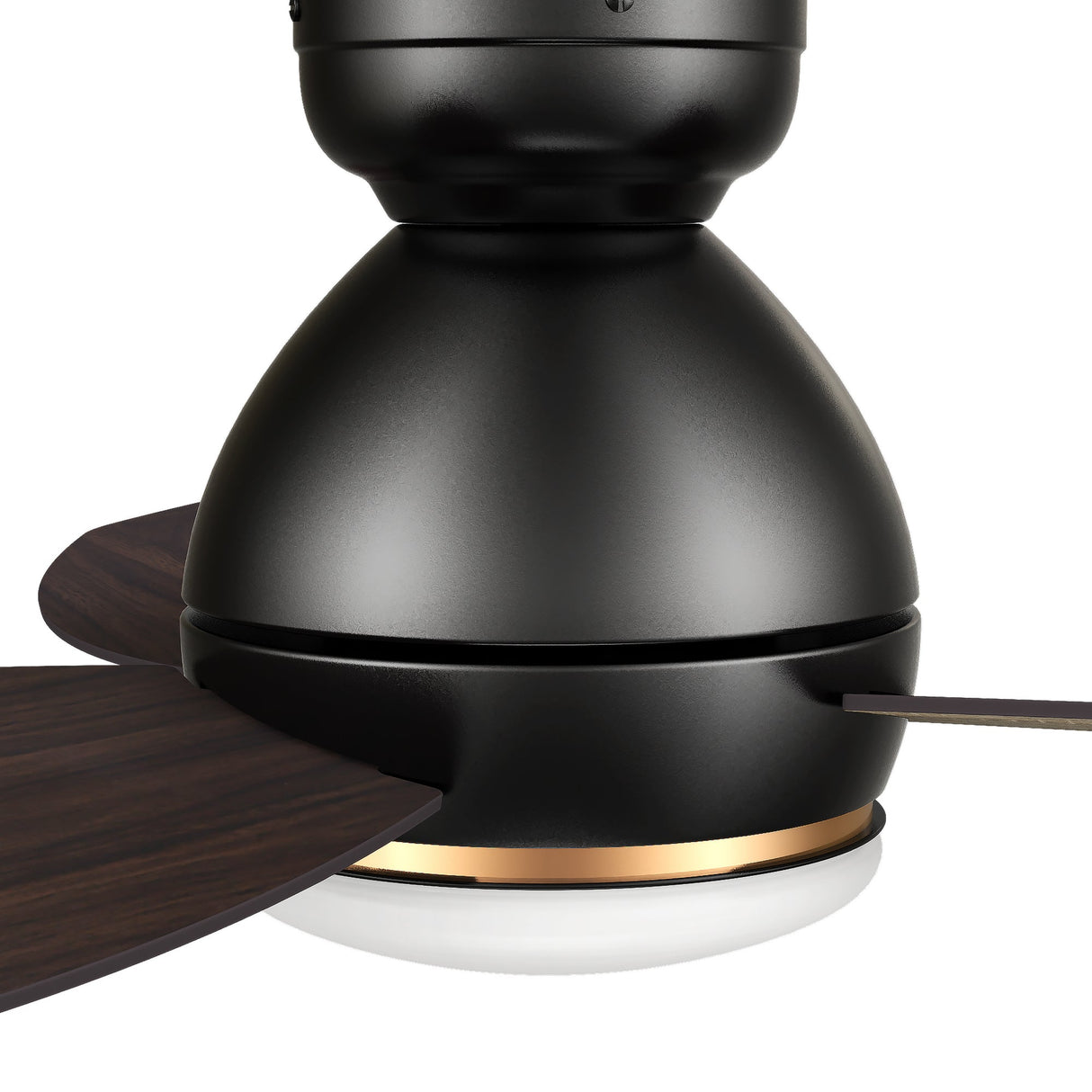 HOBART 48 In 3 Blade Smart Ceiling Fan With Integrated LED Lights With Google Home