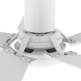 KAJ 48 In 5 Blade Smart Ceiling Fan With Integrated LED Lights With Google Home