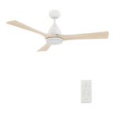 NICOLET 52 inch 3-Blade Smart Ceiling Fan with LED Light & Remote