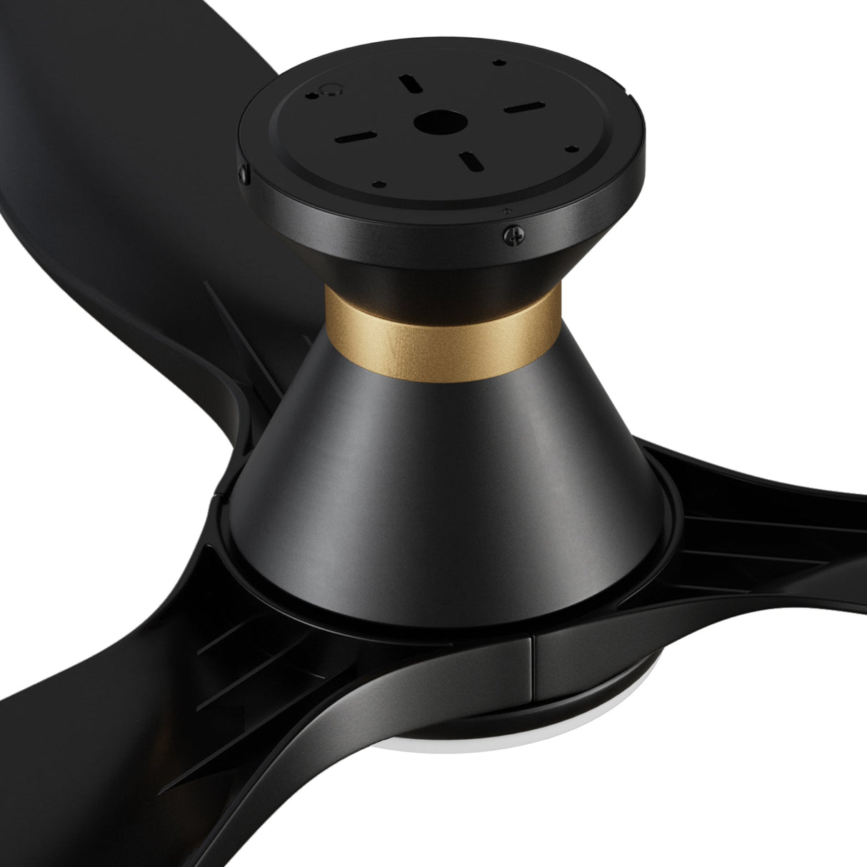 MERTON 52 In 3 Blade Smart Ceiling Fan With Integrated LED Lights With Google Home