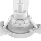 BRISA 52 In 3 Blade Smart Ceiling Fan With Integrated LED Lights With Google Home