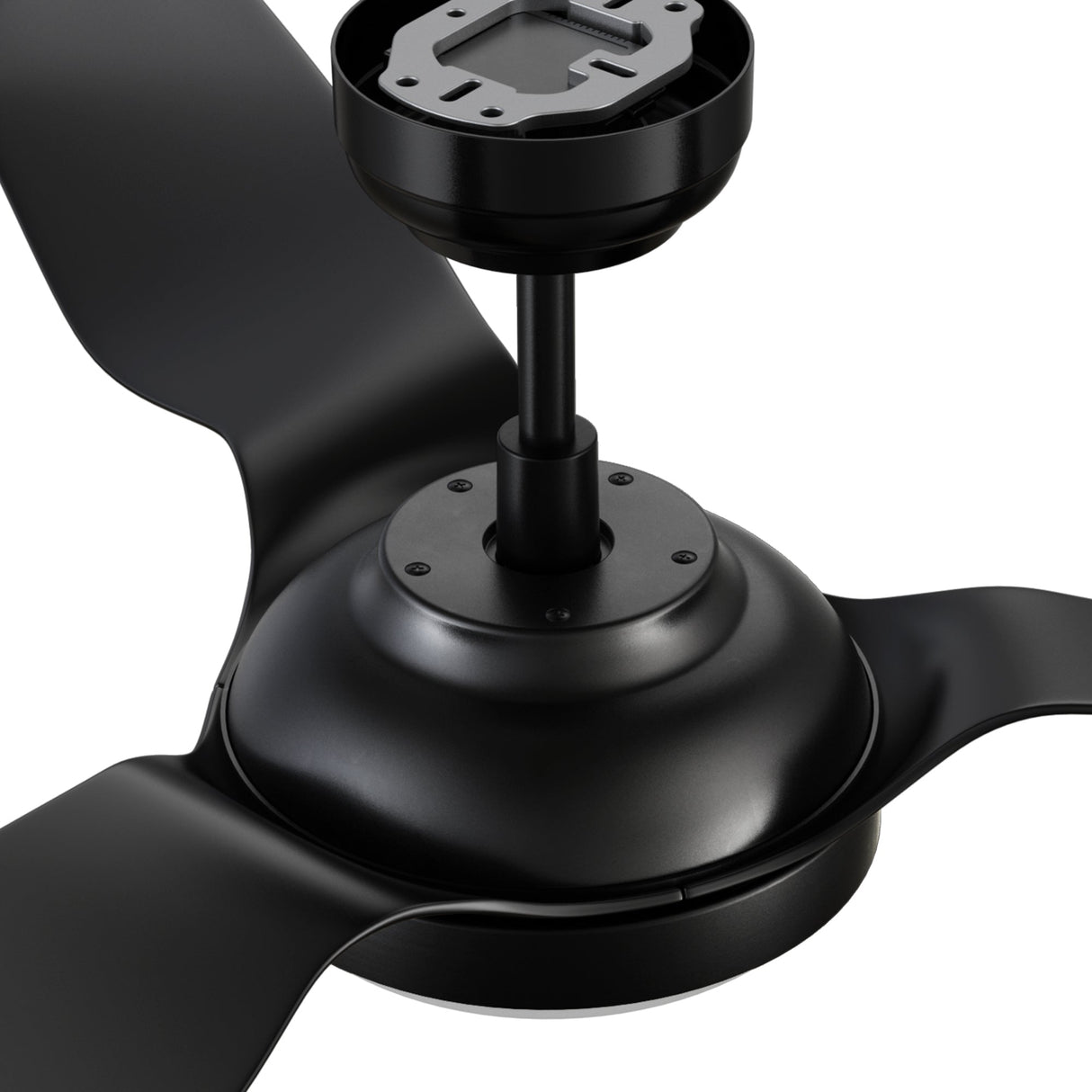 VENA 52 In 3 Blade Smart Ceiling Fan With Integrated LED Lights With Google Home