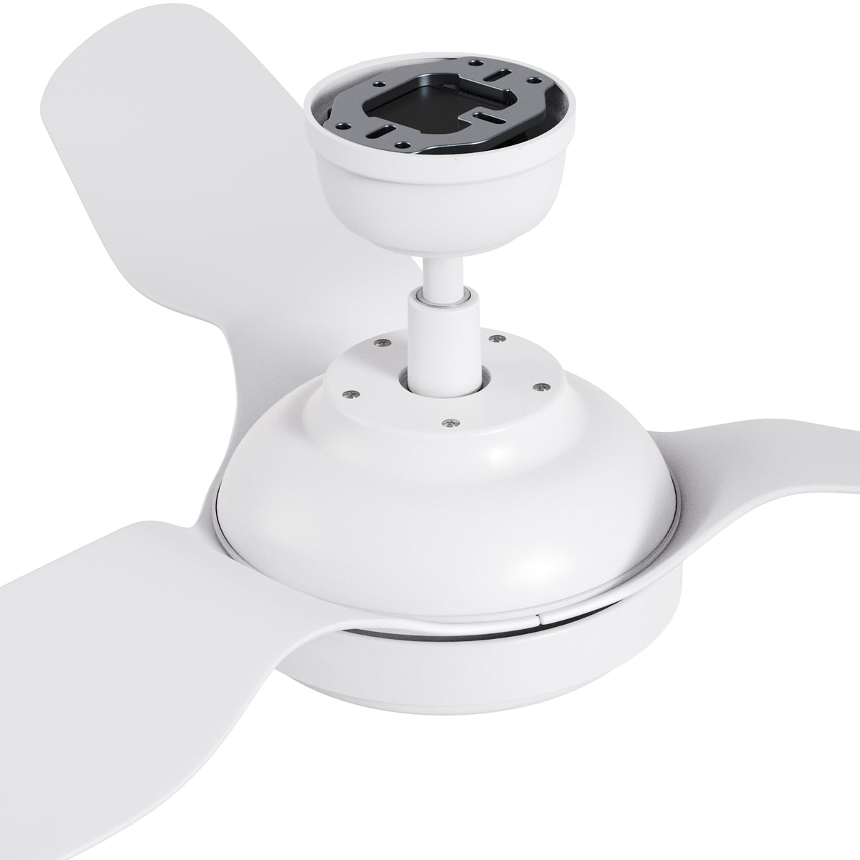 VENA 52 In 3 Blade Smart Ceiling Fan With Integrated LED Lights With Google Home