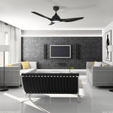 CRANSTON 52 In 3 Blade Smart Ceiling Fan With Integrated LED Lights With Google Home