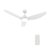 CRANSTON 52 In 3 Blade Smart Ceiling Fan With Integrated LED Lights With Google Home