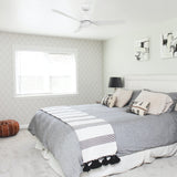 TOULON 52 In 3 Blade Smart Ceiling Fan With Integrated LED Lights With Google Home