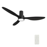 AURORA 52 In 3 Blade Smart Ceiling Fan With Integrated LED Lights With Google Home
