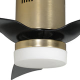 SPEZIA 52 In 3 Blade Smart Ceiling Fan With Integrated LED Lights With Google Home