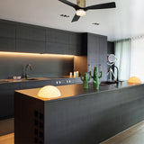 SPEZIA 52 In 3 Blade Smart Ceiling Fan With Integrated LED Lights With Google Home