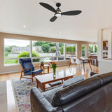 YORK 52 In 3 Blade Smart Ceiling Fan With Integrated LED Lights With Google Home