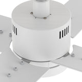 MONTGOMERY 52 In 4 Blade Smart Ceiling Fan With Integrated LED Lights With Google Home