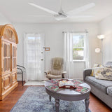 KAJ 52 In 5 Blade Smart Ceiling Fan With Integrated LED Lights With Google Home