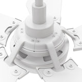 KAJ 52 In 5 Blade Smart Ceiling Fan With Integrated LED Lights With Google Home