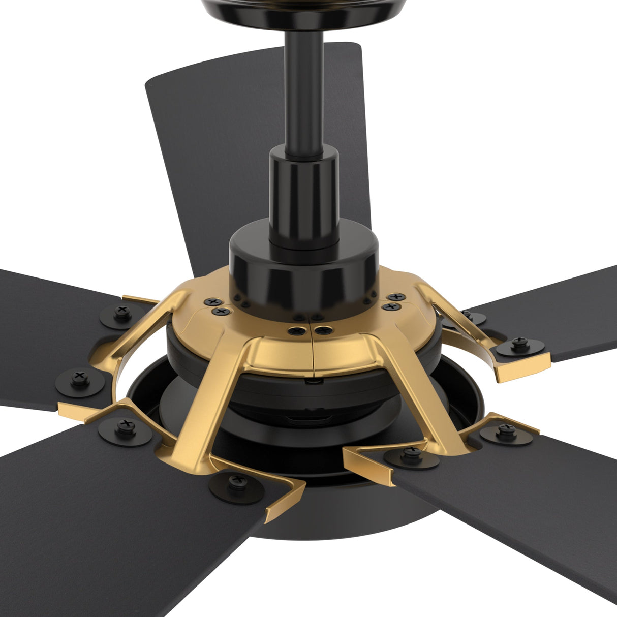 BRISA 52 In 5 Blade Smart Ceiling Fan With Integrated LED Lights With Google Home