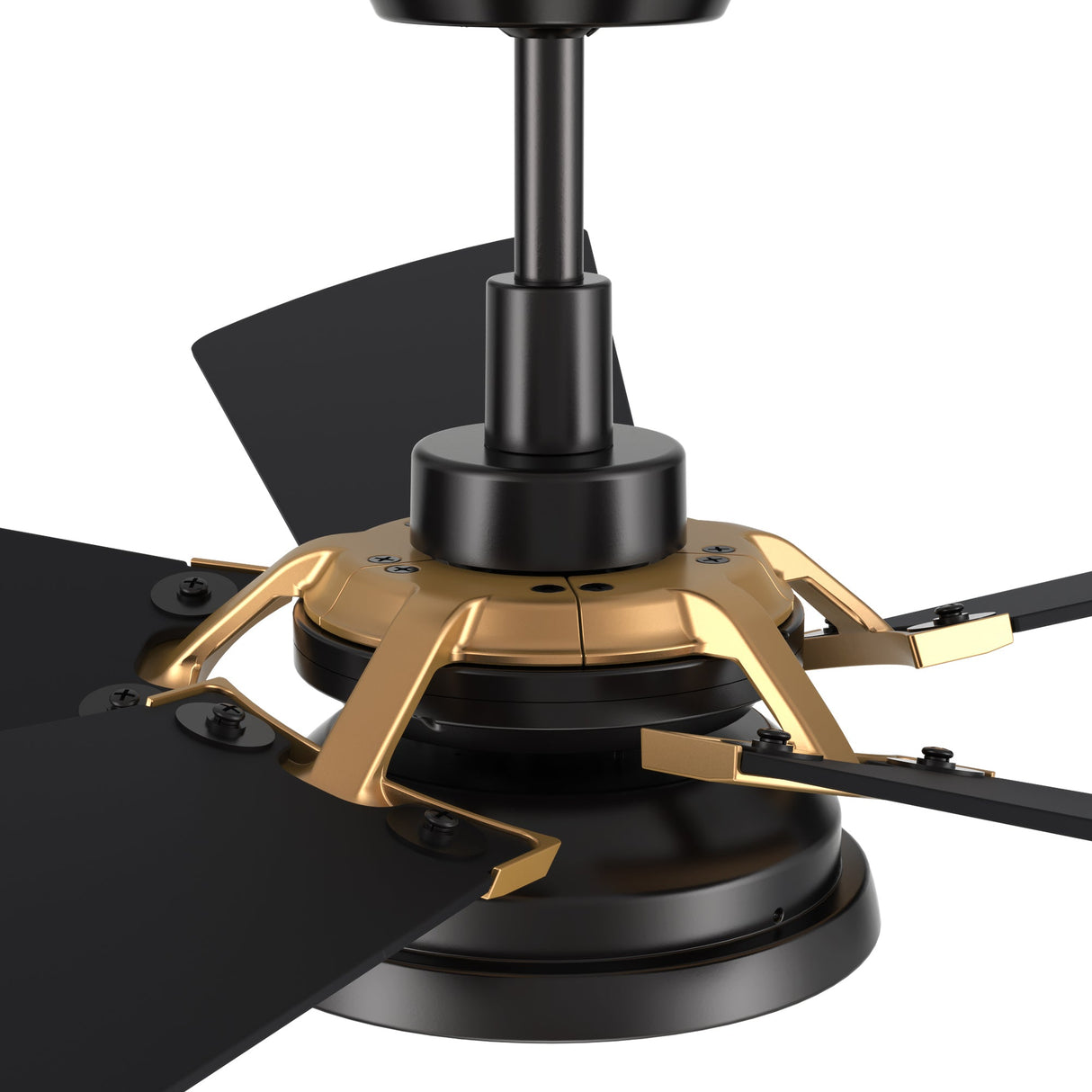 SAVILI 52 In 5 Blade Smart Ceiling Fan With Integrated LED Lights With Google Home