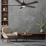 APPLETON 56 In 5 Blade Smart Ceiling Fan With Integrated LED Lights With Google Home